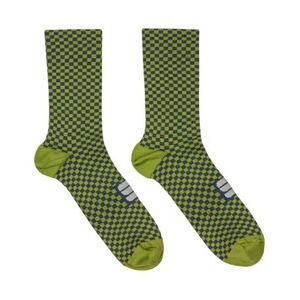 Férfi kerékpáros zoknik SPORTFUL Checkmate socks, guacamole blue sea kép