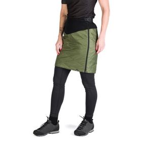 Női sífutó szoknya NORTHFINDER BELINDA-550blackdarkgreen kép