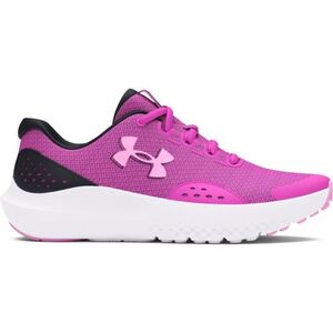 Lány sportcipő (edzőcipő) UNDER ARMOUR UA GGS Surge 4 vivid magenta black stellar pink kép
