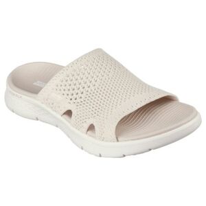 Női papucsok (strandcipők) SKECHERS Go Walk Flex Sandal Elation W natural kép