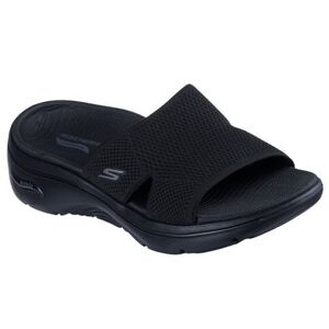 Női papucsok (strandcipők) SKECHERS Go Walk Arch Fit 2.0 Sandal W black kép