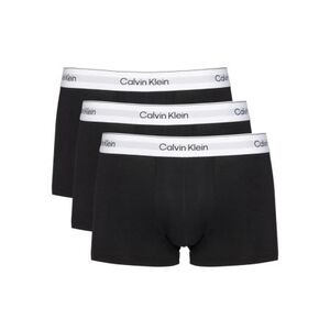Férfi boxeralsók CALVIN KLEIN 3 Pack Trunks Icon Cotton Stretch turf logo split stripe srout green kép