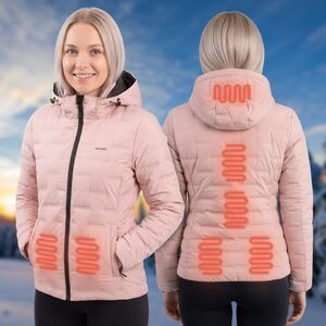 Női fűthető kabát W-TEC HEATborg Lady, integrált fűtéssel, karbonszálas fűtés, 7 zóna, 3 fokozatban állitható, súly 880g kép