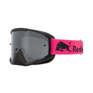 Motocross szemüveg RedBull Spect Whip, fekete, ezüst, tükrös plexi, 100%-os UVA- és UVB-védelem, olaj- és zsírálló TPU keret kép