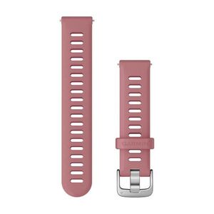 GARMIN szíj - QUICK RELEASE 18 MM - rózsaszín/ezüst kép