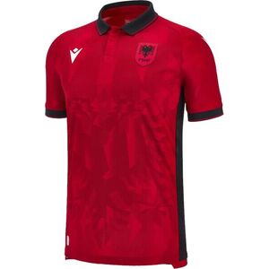 Macron Albania Jersey Home 2024 Kids kép