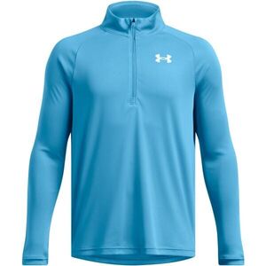 Under Armour TECH 2.0 1/2 ZIP Fiú felső, kék, méret M kép