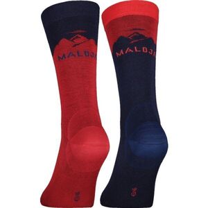 Maloja HOHNECKM Zokni, piros, méret 43-46 kép