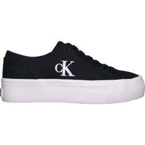 Calvin Klein VULC FLATFORM LOW CV MG Női cipő, fekete, méret kép