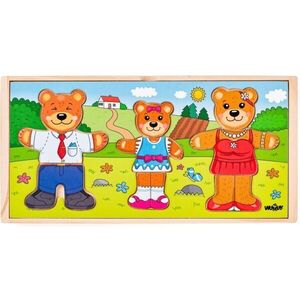WOODY DRESS UP YOUR BEAR FAMILY Fa kirakó, mix, méret kép