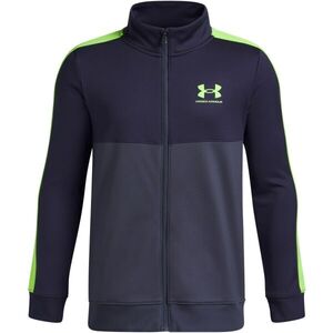 Under Armour CB KNIT TRACK SUIT Fiú melegítő szett, sötétszürke, méret M kép