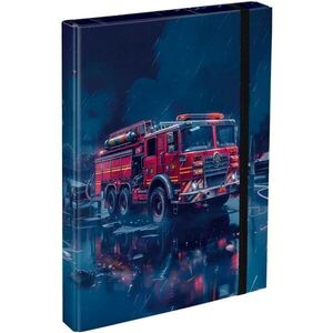 BAAGL RESCUERS Füzettartó box A4, sötétkék, méret kép