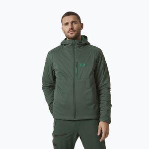 Férfi hibrid dzseki Helly Hansen Odin Stretch kapucnis szigetelő legmélyebb lucfenyő színben (Odin Stretch Hooded Insulator 62833_495) kép