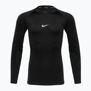 Férfi Nike Pro Dri-Fit Tight Fitness hosszú ujjú fekete/fehér (Pro Dri-Fit Tight Fitness FB7919-010) kép