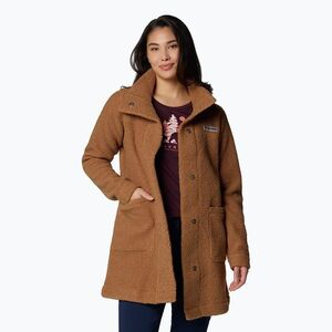 Columbia Panorama Long camel barna női fleece kabát (Panorama Long 1862582224) kép