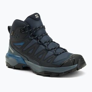 Férfi túrabakancs Salomon X Ultra 360 Mid GTX kék éjszaka / sötétkék / sötétkék (X Ultra 360 Mid GTX L47864800) kép
