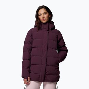 Női pehelykabát Columbia Amaze Puff Mid Hooded moonvista (Amaze Puff Mid Hooded 2133703607) kép