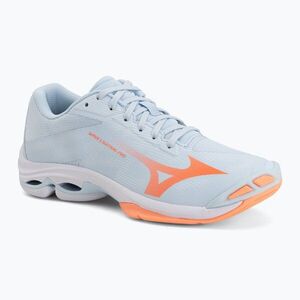Női röplabda cipő Mizuno Wave Lightning Pro blue finch/lava orange/flamingo coral (Wave Lightning Pro V1GC266084) kép
