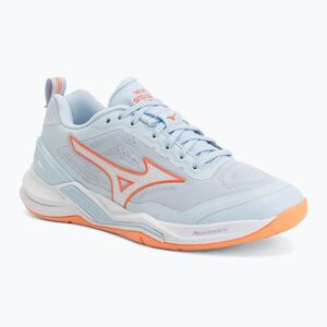Női kézilabda cipő Mizuno Wave Stealth Elite blue finch/white (Wave Stealth Elite X1GB266084) kép