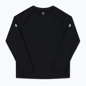 Férfi futó hosszú ujjú póló Ciele Athletics DLYLongsleeve nite rite (DLY M-1-LS-0163-BK006) kép