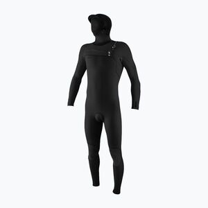 Férfi úszóruha O'Neill Hyperfreak 4/3+ mm Chest Zip with Hood black/black (Hyperfreak 4/3+ Chest Zip with Hood 5346-A00) kép