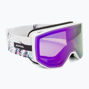 Síszemüveg Alpina Venet M Q-Lite white/lilac matt (Venet M Q-Lite S2 A7335812) kép