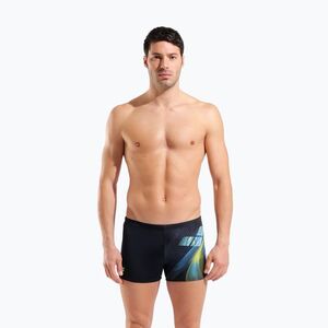 Férfi úszó boxer nadrág arena Jellyfish Swim Short black/multi (Jellyfish Swim Short 011713/550) kép