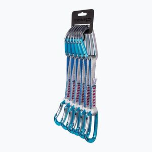 Hegymászó karabinerek CAMP Orbit Express KS 6 pack 18 cm grey/blue/fuchsia (Orbit Express KS 6 pack 3438) kép