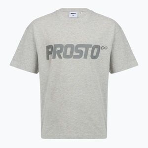 Férfi póló PROSTO Big Log grey/melange (Big Log KL263MTEE1051L) kép