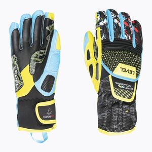 Gyerek síkesztyűk Level Worldcup Jr Cf yellow/blue (Worldcup Jr Cf 4118JG.70) kép