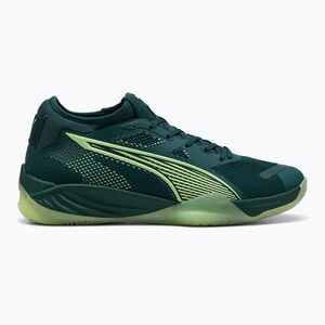 Kézilabda cipő PUMA Eliminate NITRO SQD 4 green. Méret: 48 EU kép