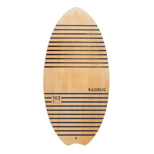 Decathlon Felnőtt skimboard, fa - 100-as kép