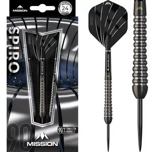 Dart szett Mission steel Spiro 22g, M2, curved, 90% kép