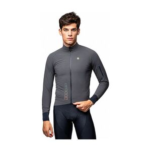 ALÉ Kerékpáros dzseki béléssel - R-EV1 THERMO SHIELD - szürke kép