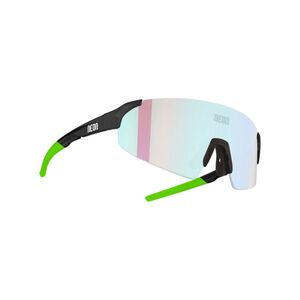 NEON Kerékpáros szemüveg - SUPERFLY M/L - fekete/zöld kép