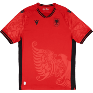 Macron Albania Home Jersey 2025/26 kép