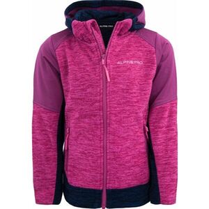 ALPINE PRO LERFO Gyerek outdoor pulóver, rózsaszín, méret 152-158 kép