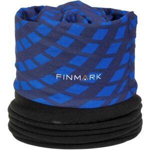 Finmark FSW-220 Multifunkcionális kendő fleece résszel, kék, méret UNI kép