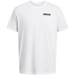 Under Armour LABEL Férfi póló, fehér, méret kép