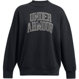 Under Armour ICON TERRY CREW Női pulóver, fekete, méret M kép