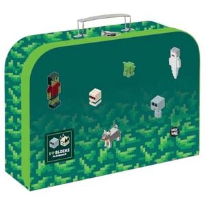 Oxybag PLAYWORLD PIXEL Bőrönd, zöld, méret kép