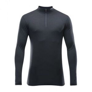 Devold BREEZE MAN HALF ZIP NECK Férfi funkcionális póló, fekete, méret kép