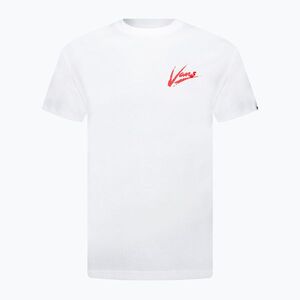 Férfi Vans Dettori Loose Fit póló fehér/verseny piros (Dettori Loose Fit VN000K42KSF) kép