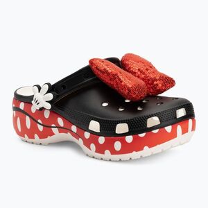 Gyermek Crocs Minnie Mouse Classic Platform Clog fehér (Minnie Mouse Classic Platform Clog 209896-100) kép