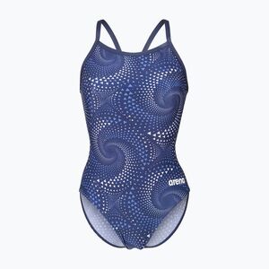 Női egyrészes fürdőruha arena Fireflow Lightdrop Back navy/team navy (Fireflow Lightdrop Back 010155/700) kép