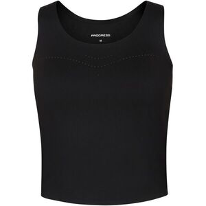 PROGRESS ZORA TANK TOP Női sportos atléta, fekete, méret kép