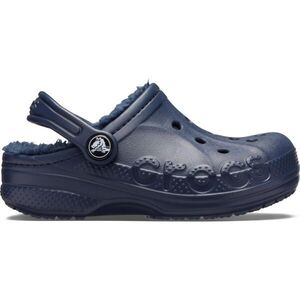 Crocs BAYA LINED CLOG K Gyerek papucs, sötétkék, méret 33/34 kép