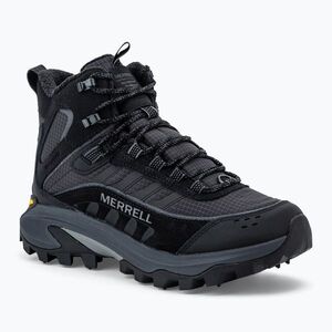 Férfi túracipő Merrell Moab Speed 2 Thermo Mid Wp triple black (Moab Speed 2 Thermo Mid Wp J068305) kép