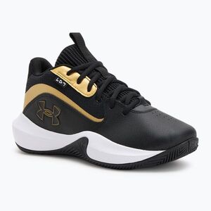 Under Armour Lockdown 7 kosárlabda cipő fekete/fekete/metál arany (Lockdown 7 3028512-001) kép