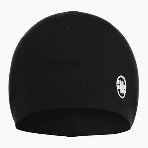 Férfi téli sapka Pitbull Beanie Small Logo II black/white (Beanie Small Logo II 4430019001) kép